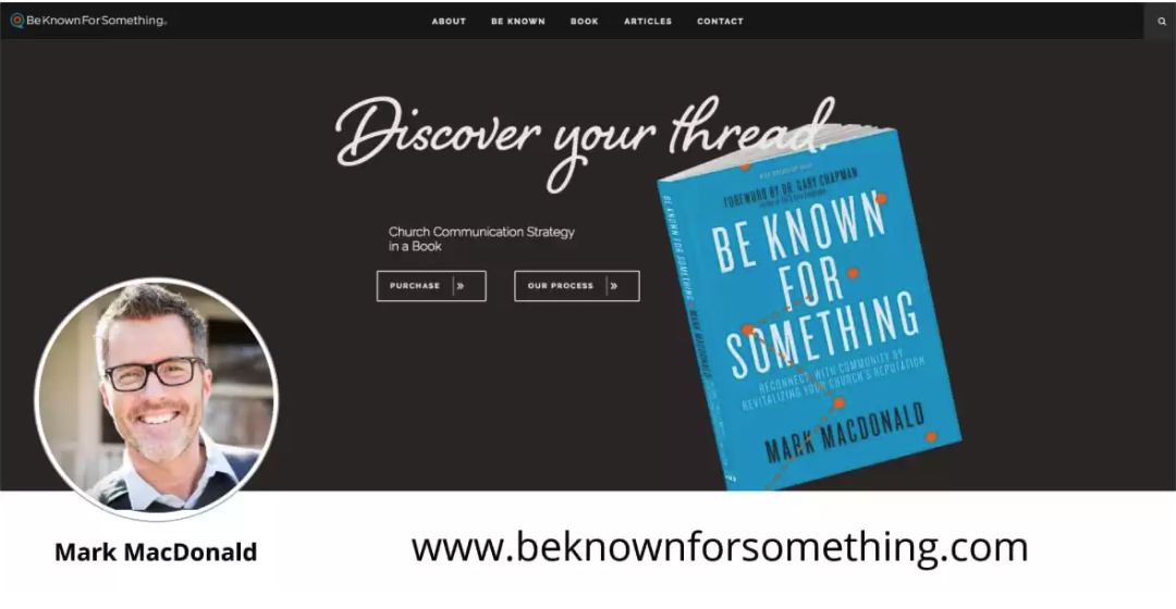 Be Known For Something Blog
