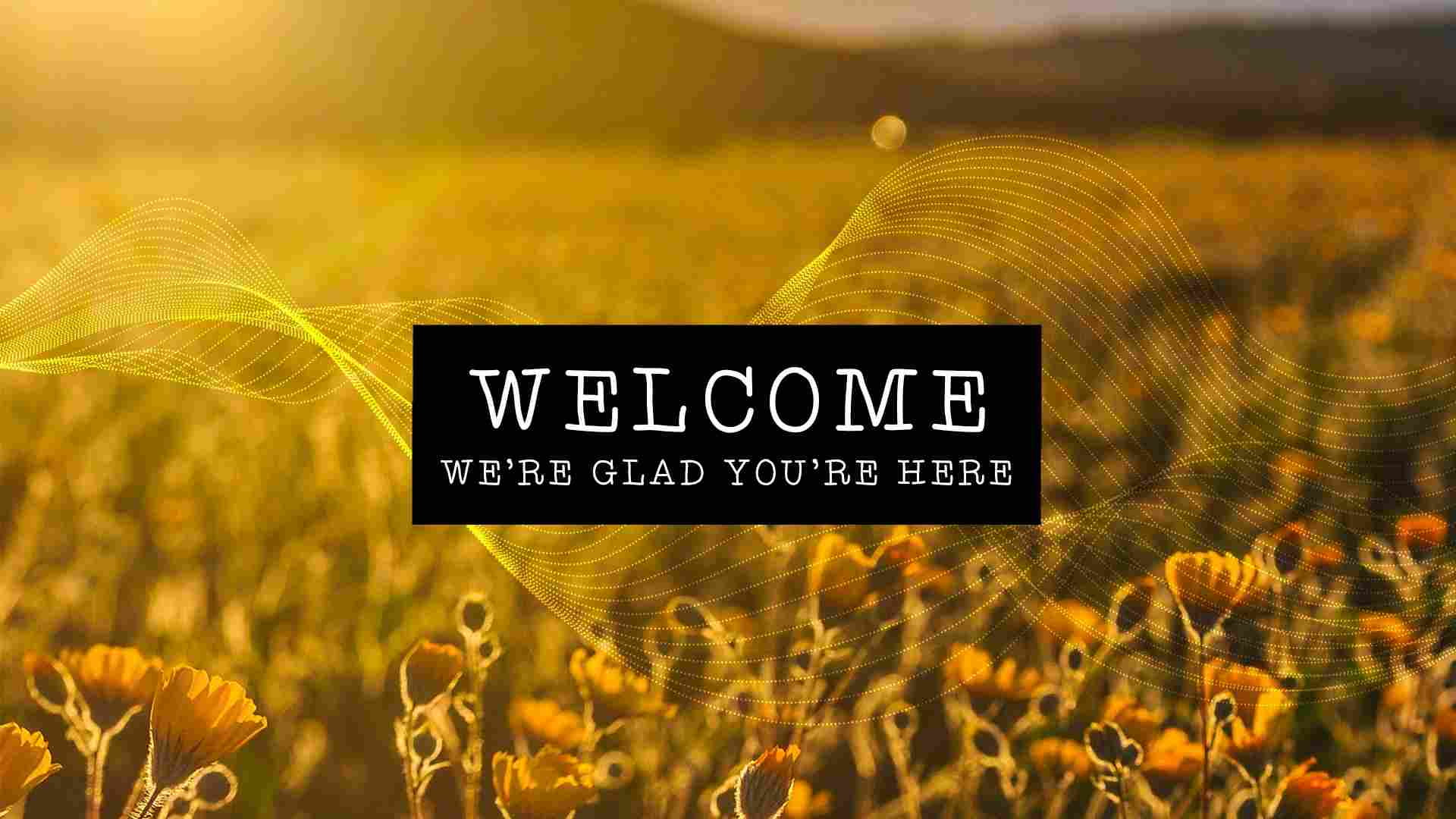 Church Welcome Images