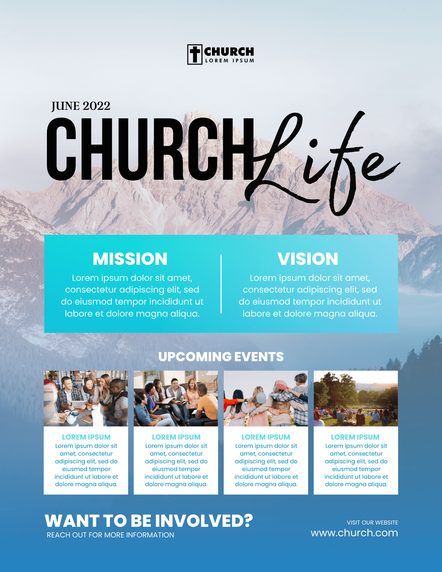 Church Bulletin Templates - The Best Free Templates