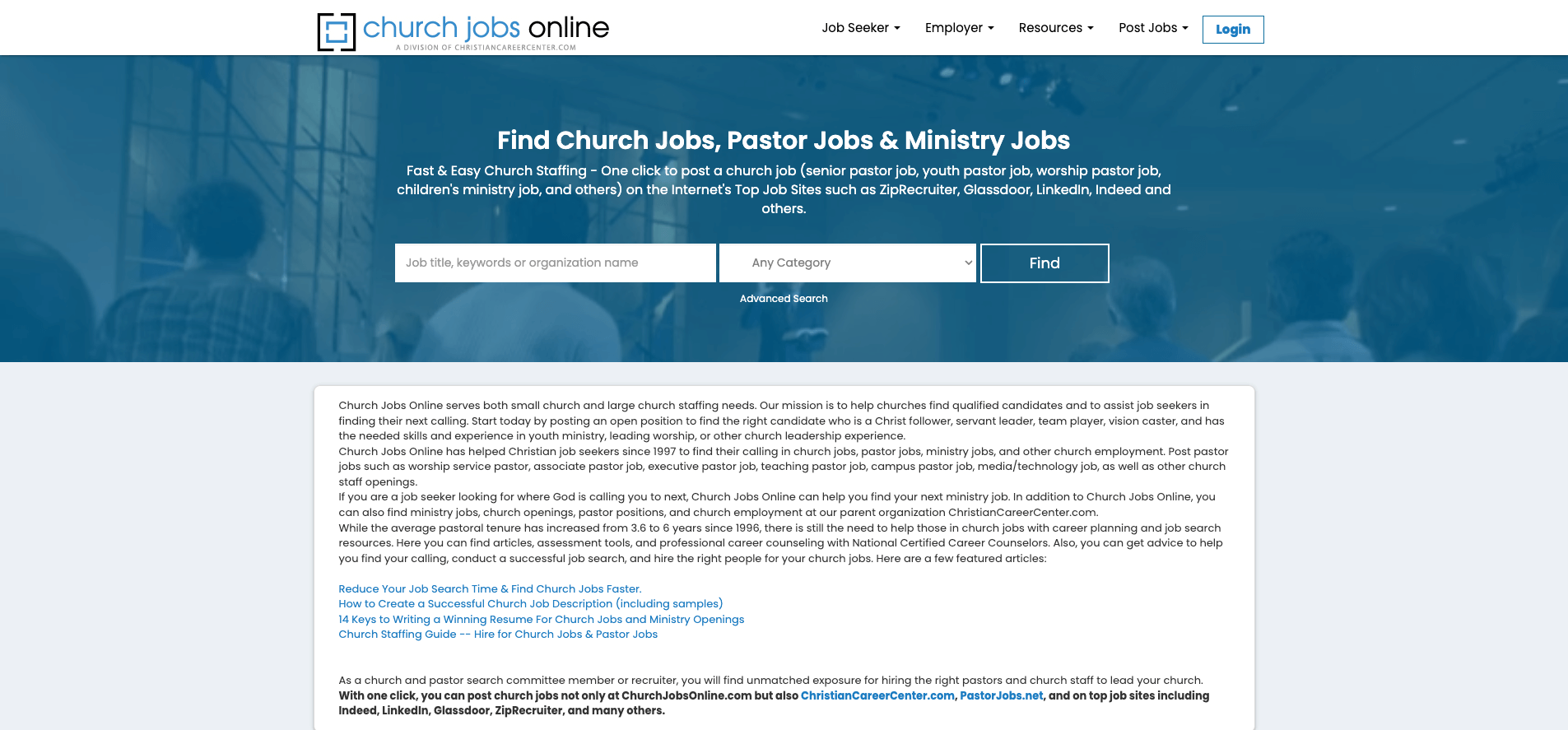 Church Jobs